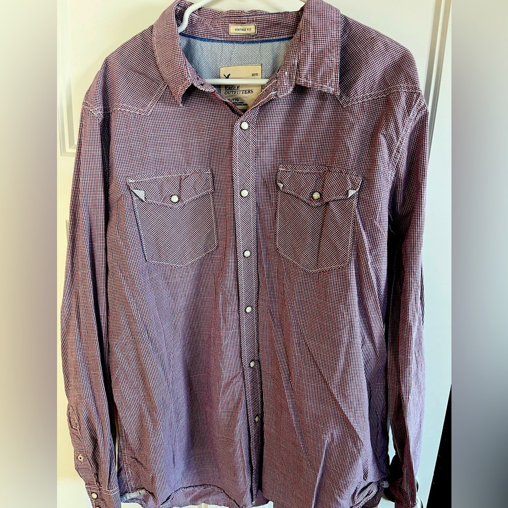 American Eagle Vintage Men’s Dress Shirt XXL